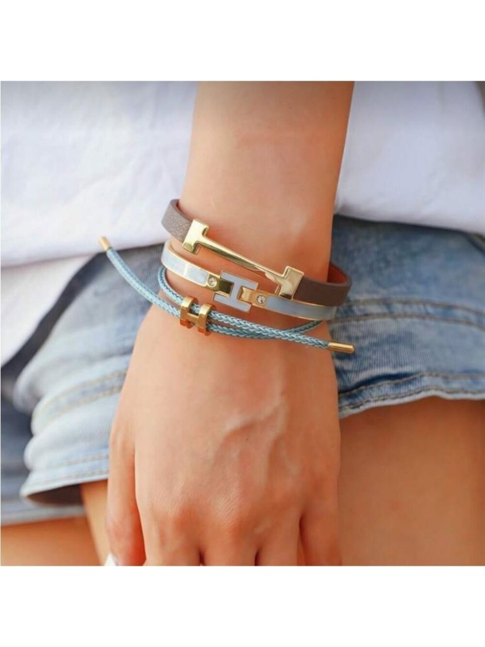 Luxury brown Bracelet Q755
